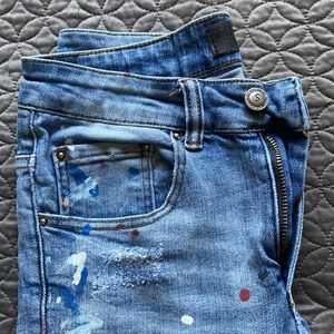 Men Size 28 Tulones Skinny Jeans (Fits True To Size)